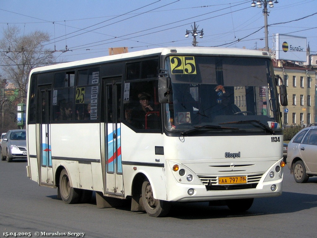 Санкт-Петербург, Otoyol M29 City № 1134