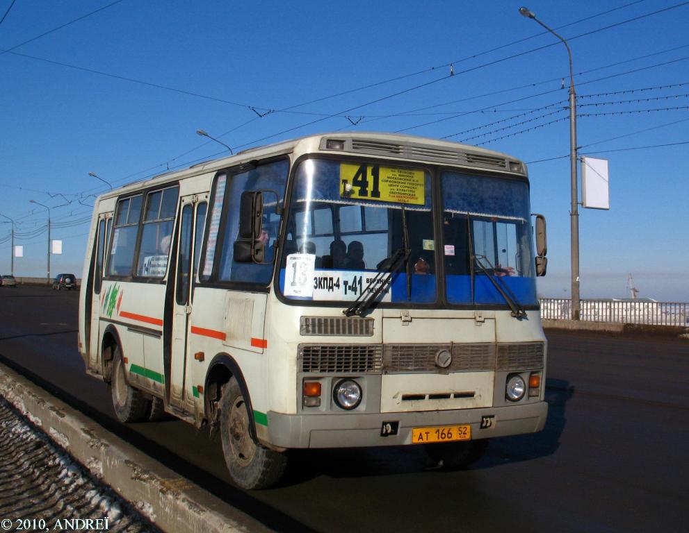 Нижегородская область, ПАЗ-32054 № АТ 166 52