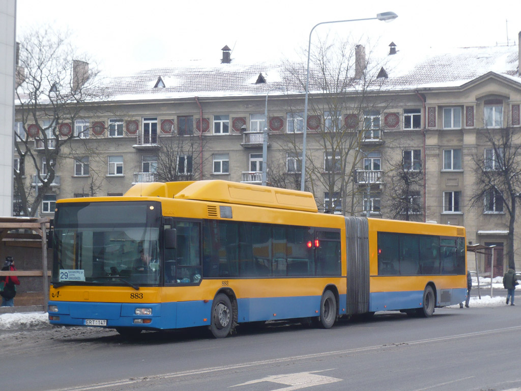 Литва, MAN A23 NG313 CNG № 883