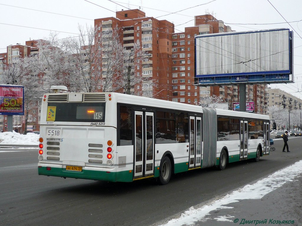 Санкт-Петербург, ЛиАЗ-6213.20 № 5518