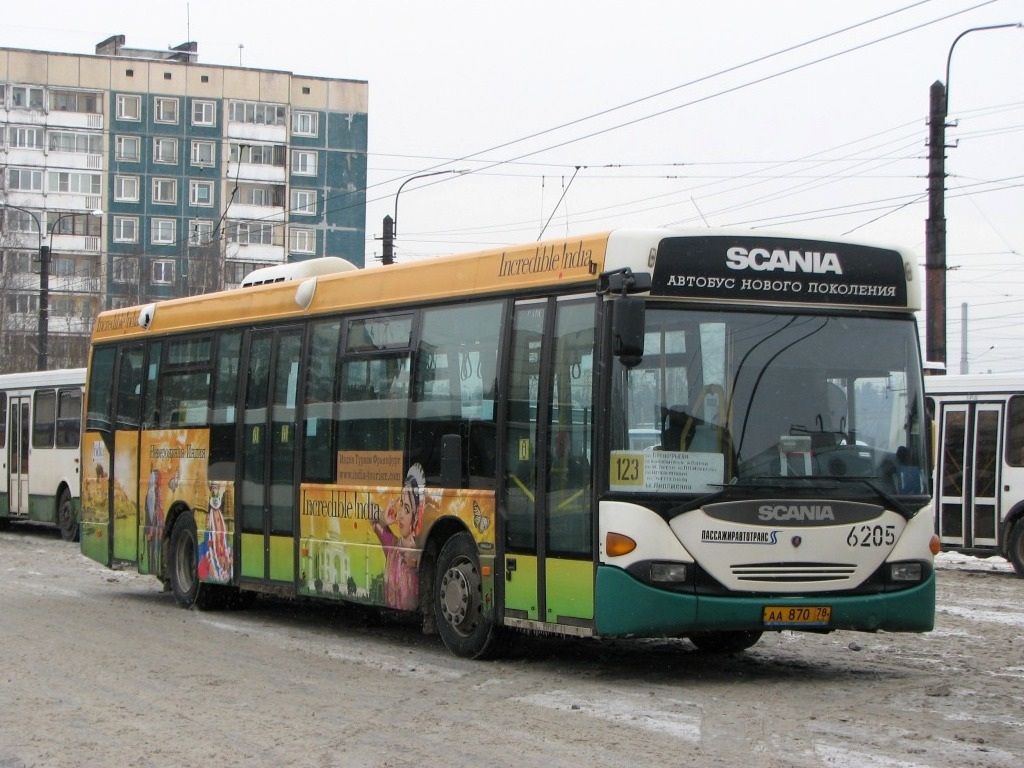 Санкт-Петербург, Scania OmniLink I (Скания-Питер) № 6205