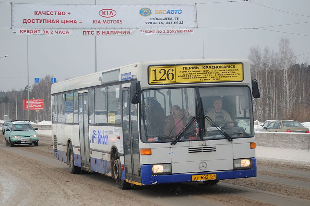 Пермский край, Mercedes-Benz O405N № АУ 682 59