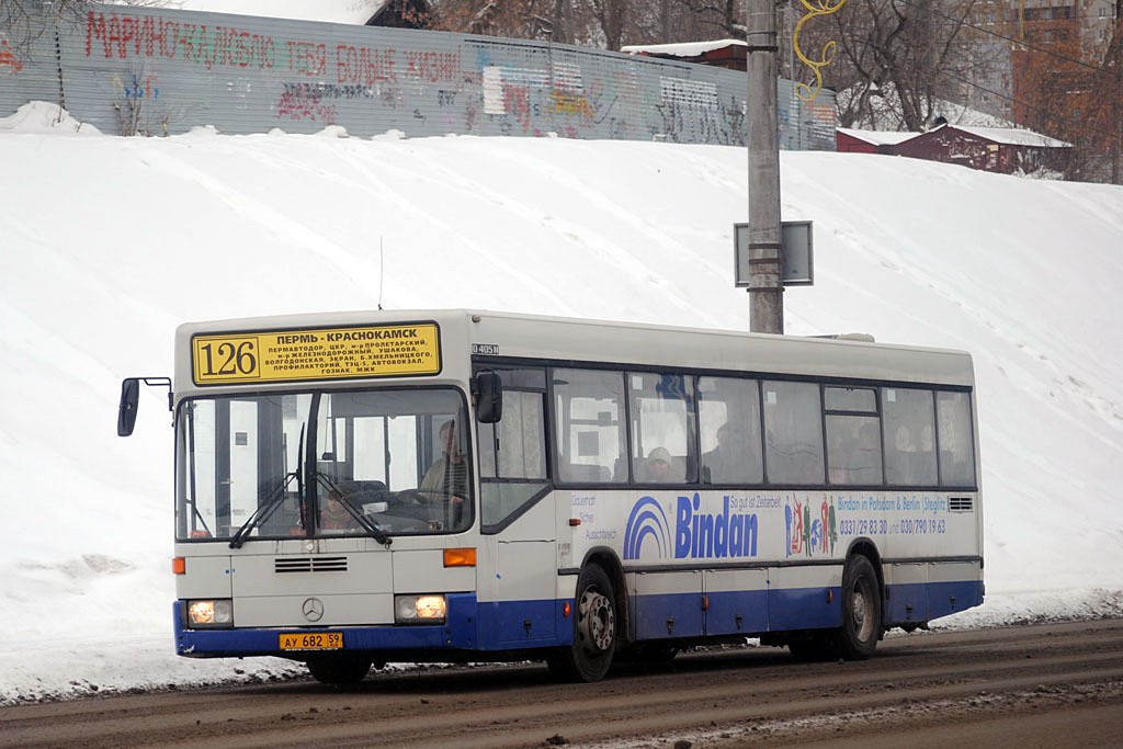 Пермский край, Mercedes-Benz O405N № АУ 682 59