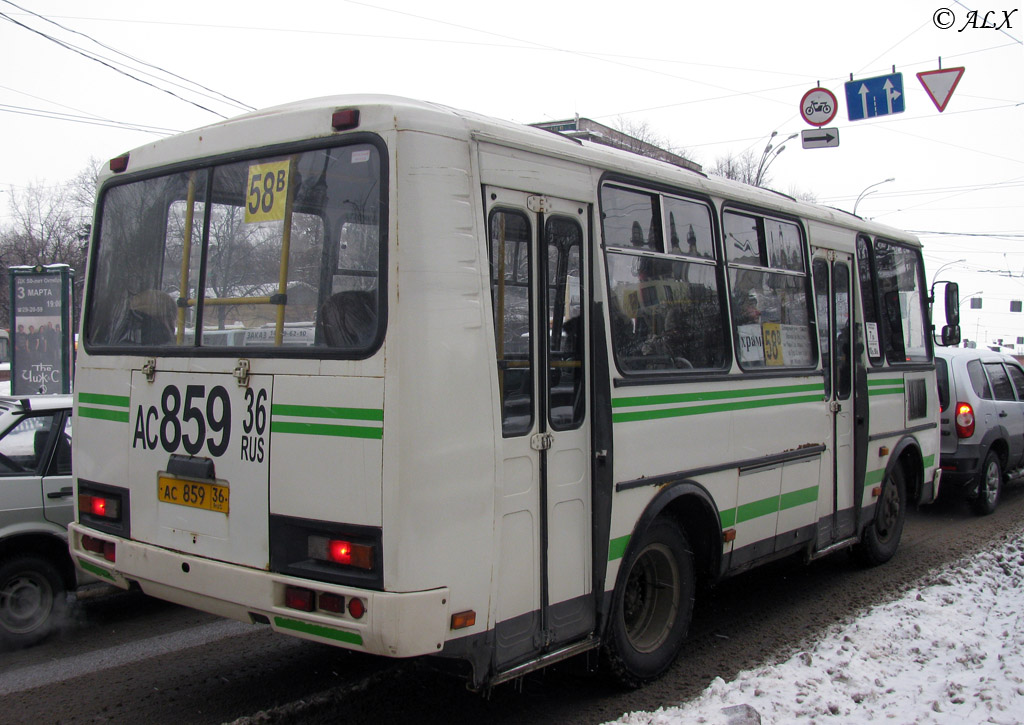 Воронежская область, ПАЗ-32054 № АС 859 36