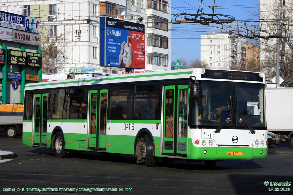 Moscow, LiAZ-5292.20 # 04116