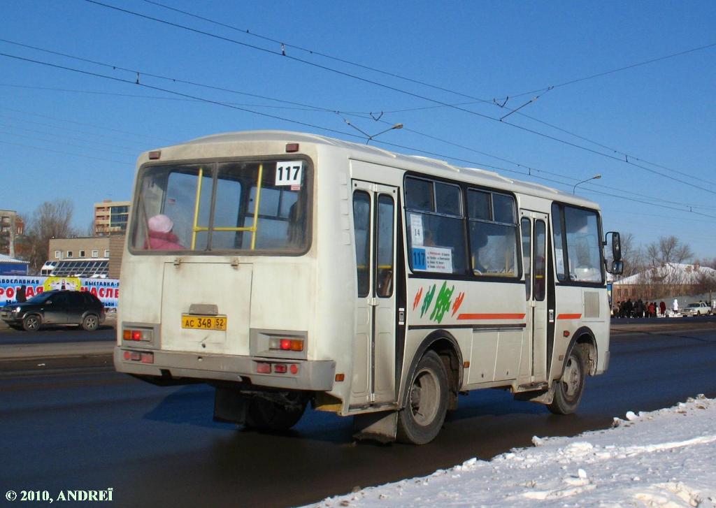 Нижегородская область, ПАЗ-32054-07 № АС 348 52