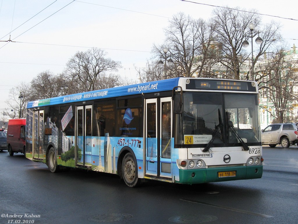 Санкт-Петербург, ЛиАЗ-5292.20 № 6923