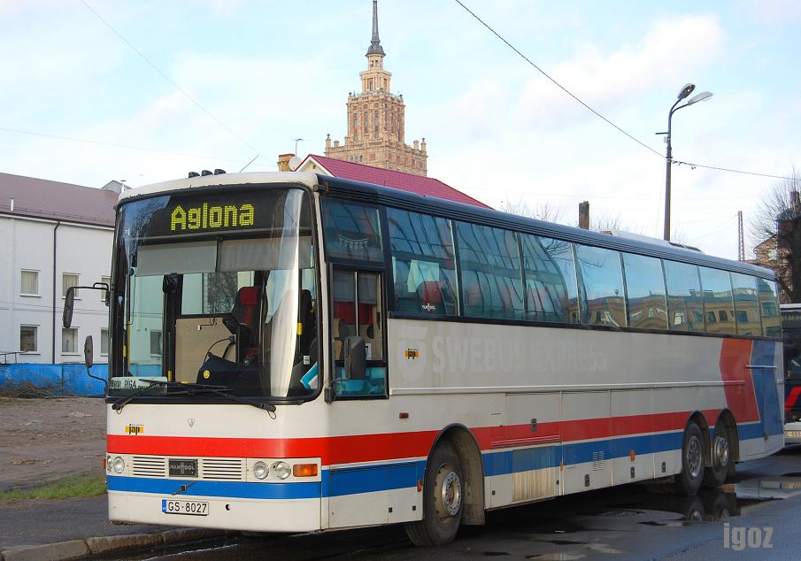 Латвия, Van Hool T8 Alizée 360NL № 27