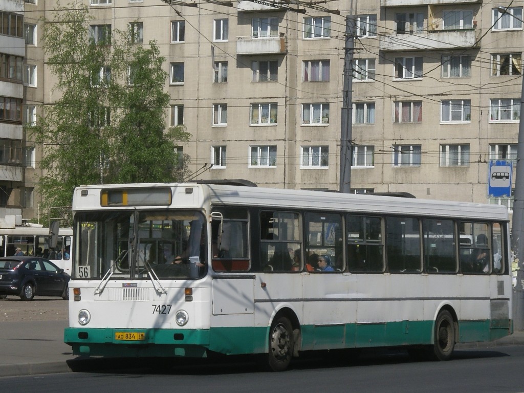 Санкт-Петербург, ЛиАЗ-5256.25 № 7427