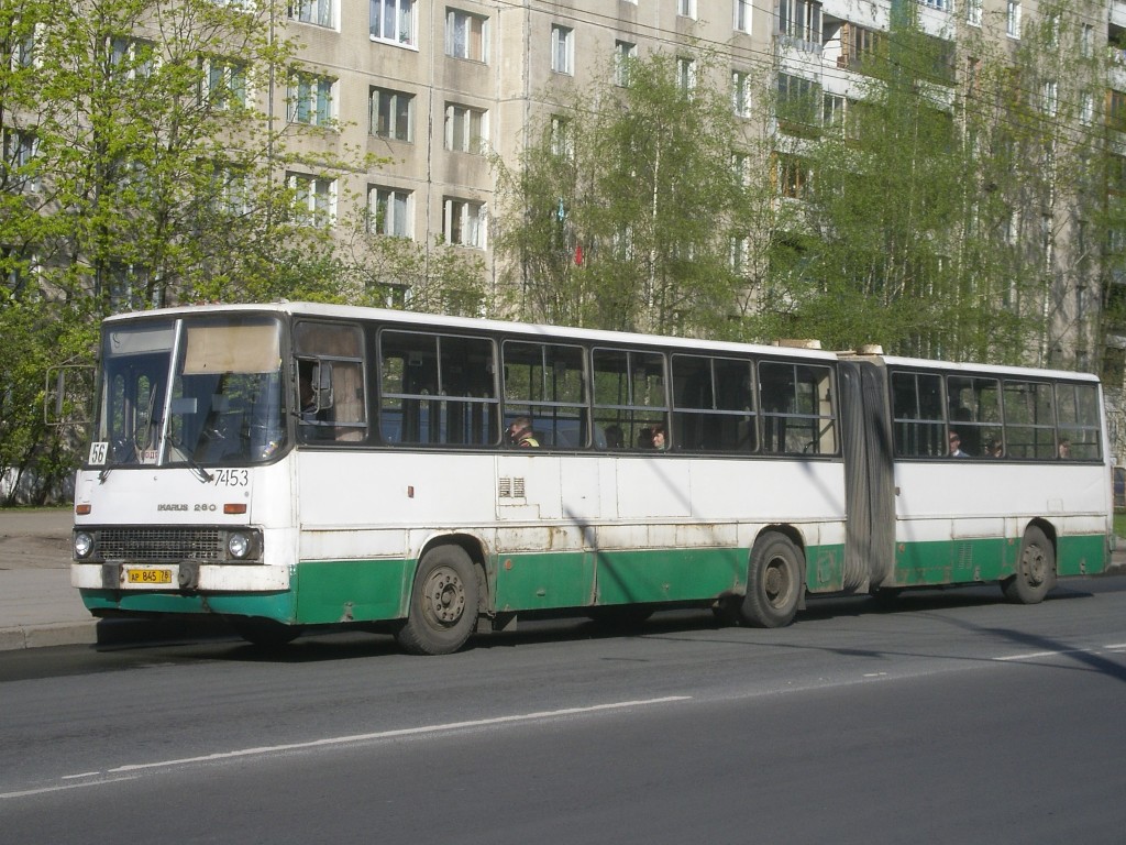 Санкт-Петербург, Ikarus 280.33O № 7453