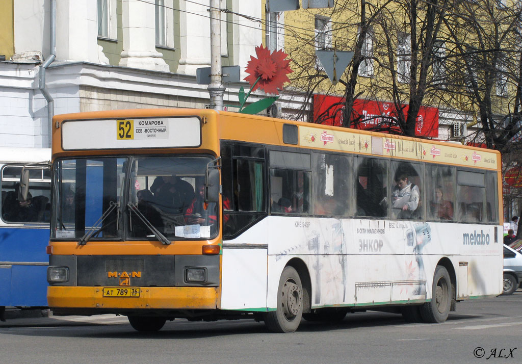 Воронежская область, MAN 791 SL202 № АТ 789 36