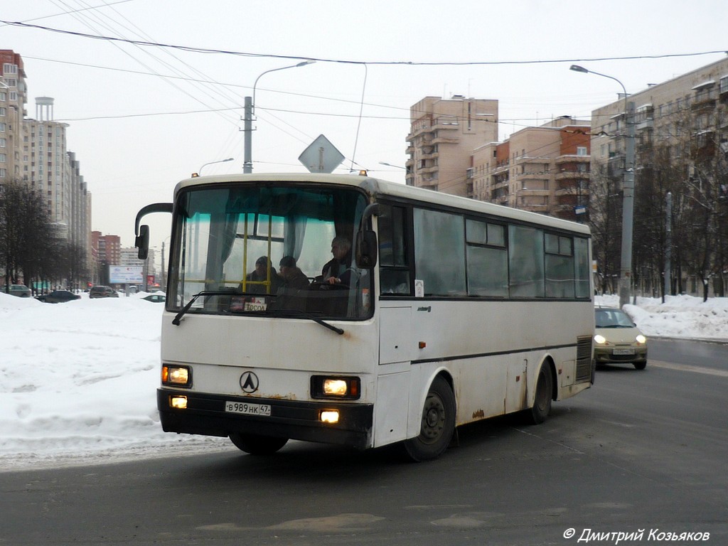 Ленинградская область, ЛАЗ А1414 "Лайнер-9" № В 989 НК 47