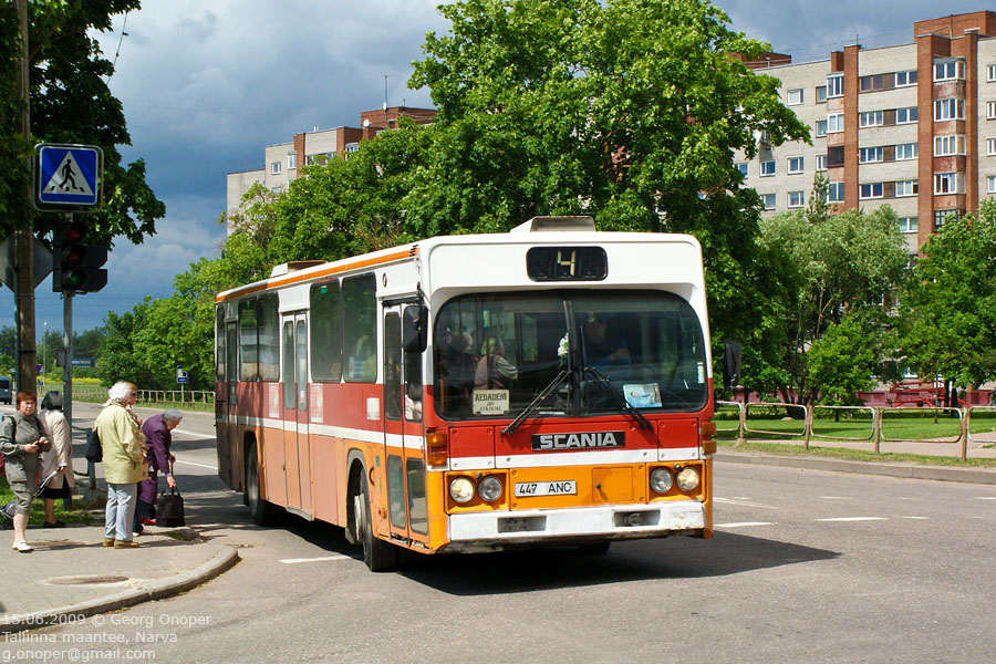 Эстония, Scania CR112 № 447 ANC