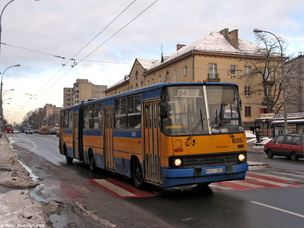 Литва, Ikarus 280.33 № 638