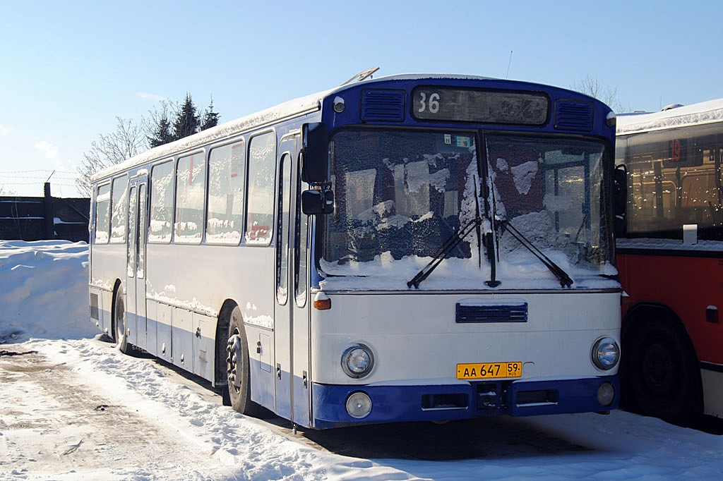 Пермский край, Mercedes-Benz O307 № АА 647 59