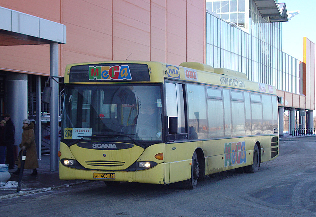 Нижегородская область, Scania OmniLink I (Скания-Питер) № АР 405 52