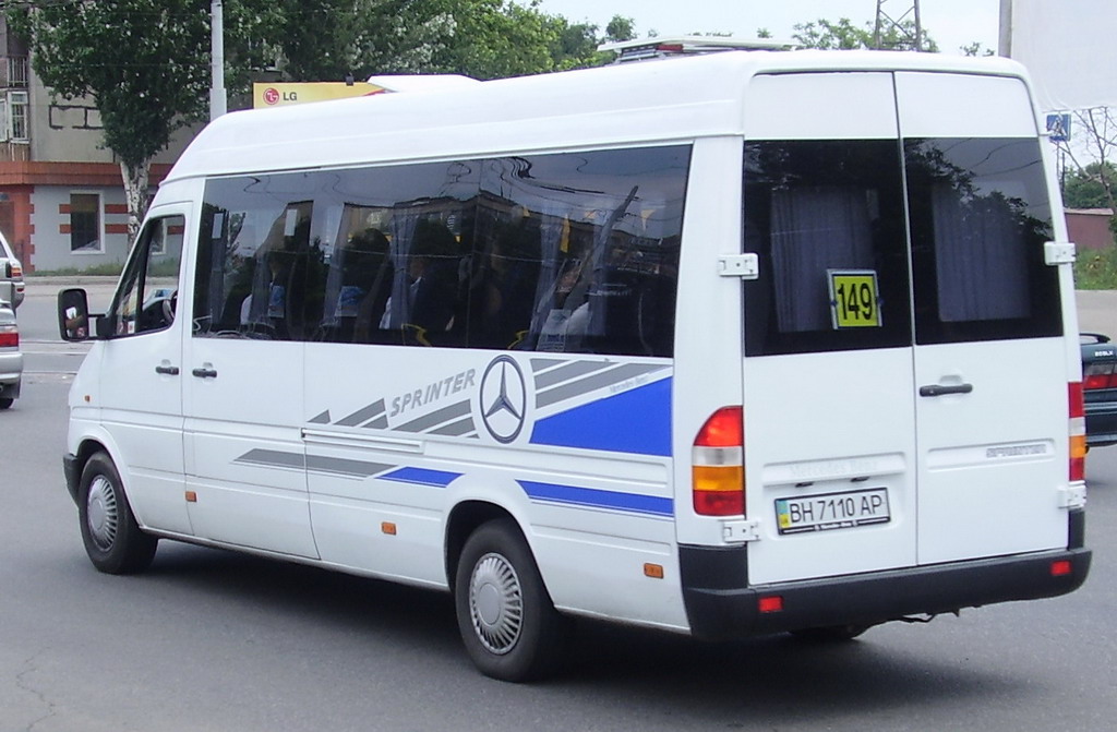 Odessa region, Mercedes-Benz Sprinter W903 310D # BH 7110 AP