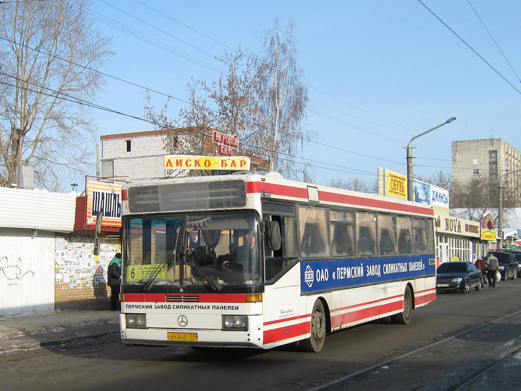 Пермский край, Mercedes-Benz O405 № АМ 848 59