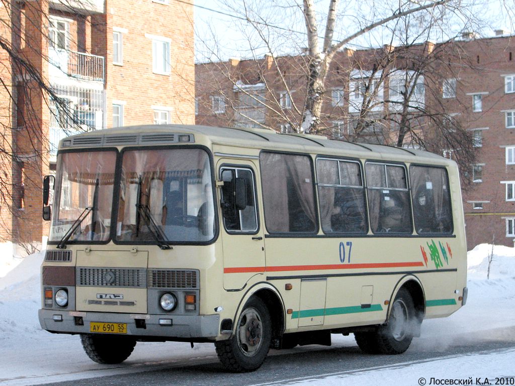 Omsk region, PAZ-32054 Nr. 7