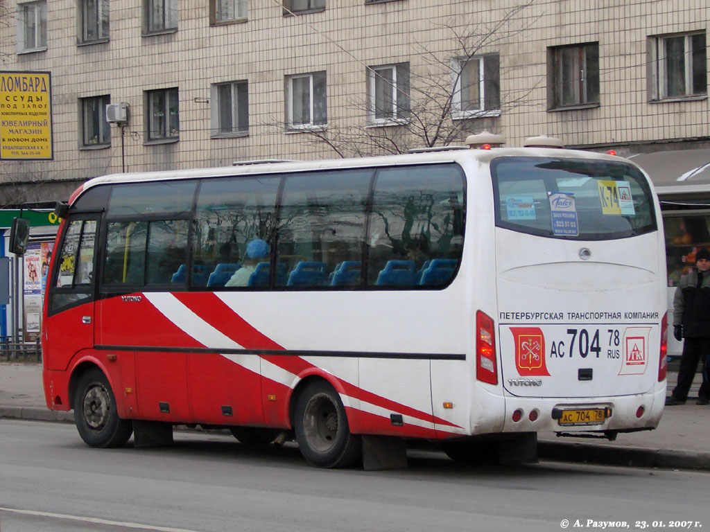 Санкт-Петербург, Yutong ZK6737D № n426