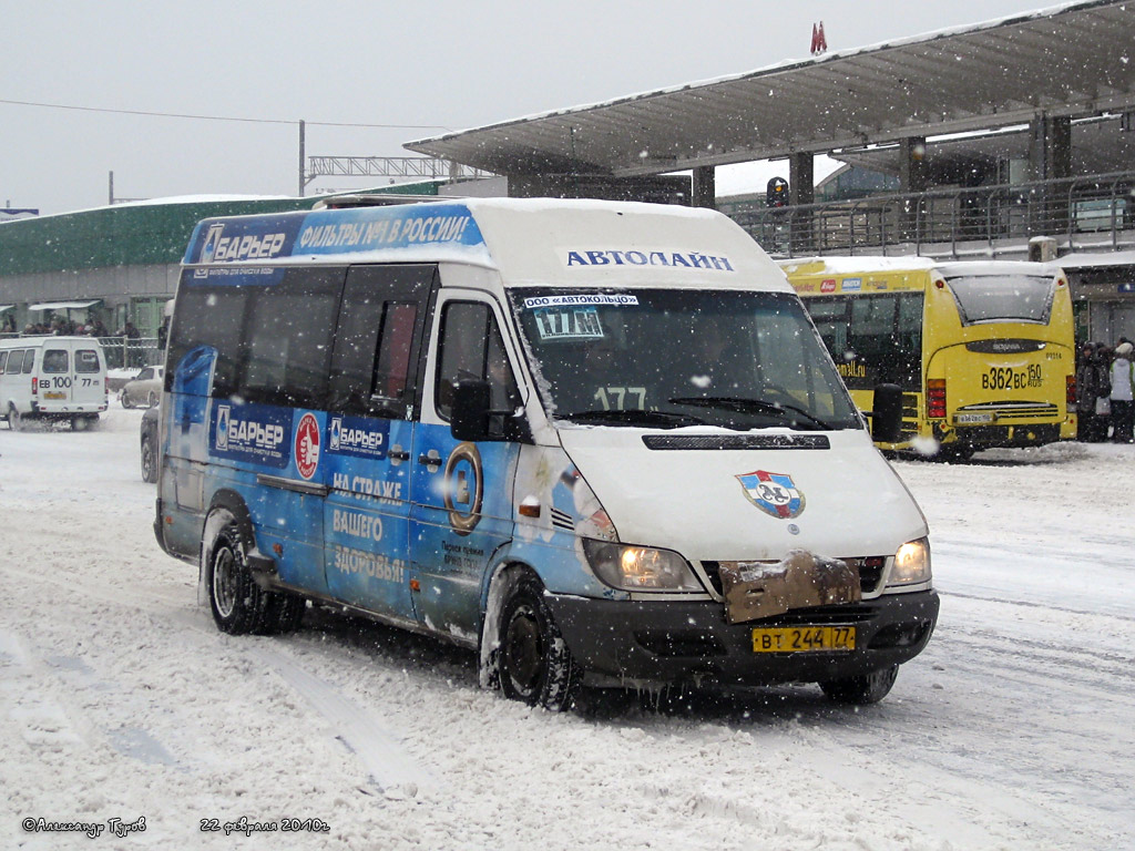 Maskva, Samotlor-NN-323770 (MB Sprinter 411CDI) Nr. ВТ 244 77