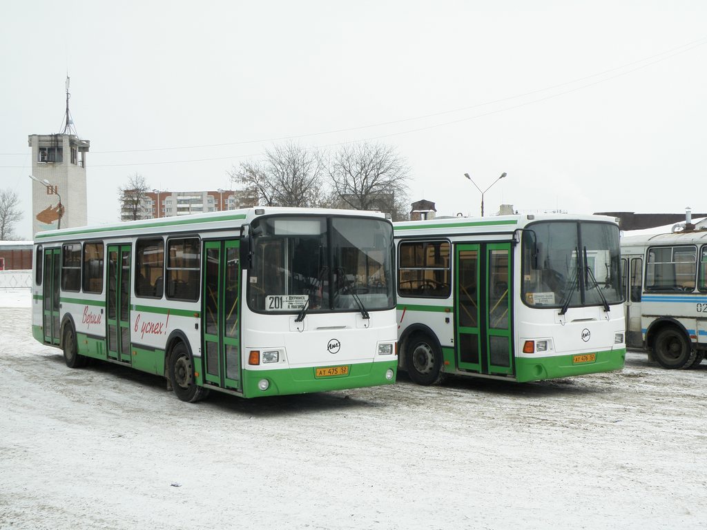 Nizhegorodskaya region, LiAZ-5256.36 # 031; Nizhegorodskaya region — Bus stations, End Stations