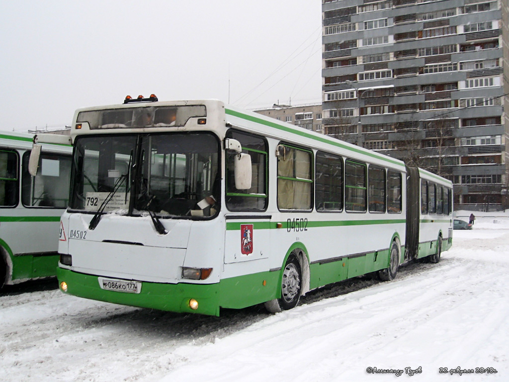 Москва, ЛиАЗ-6212.00 № 04502