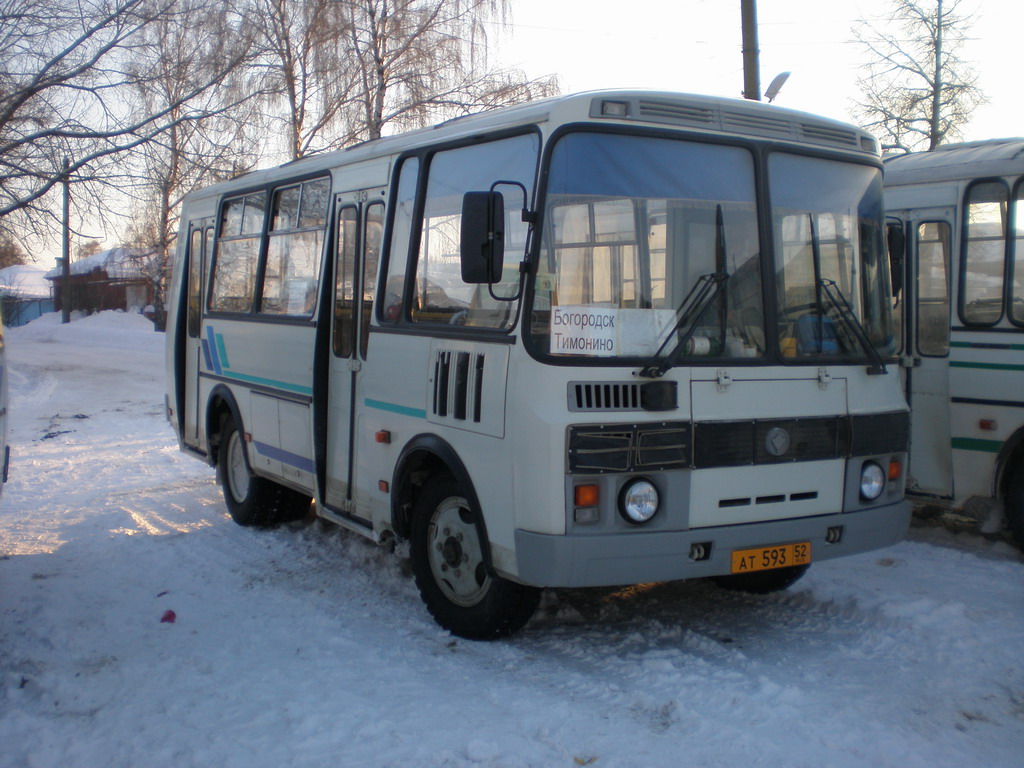 Нижегородская область, ПАЗ-32054 № АТ 593 52