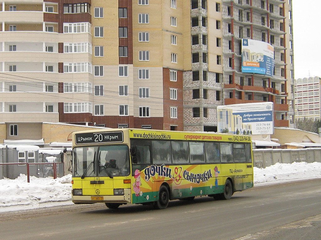 Пермский край, Mercedes-Benz O405 № АТ 685 59