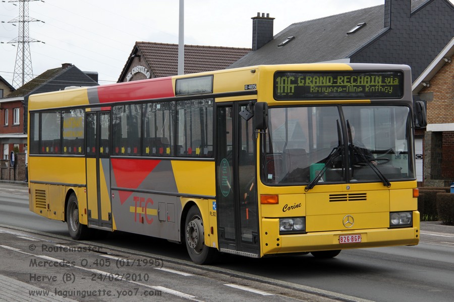 Бельгия, Mercedes-Benz O405 № 70