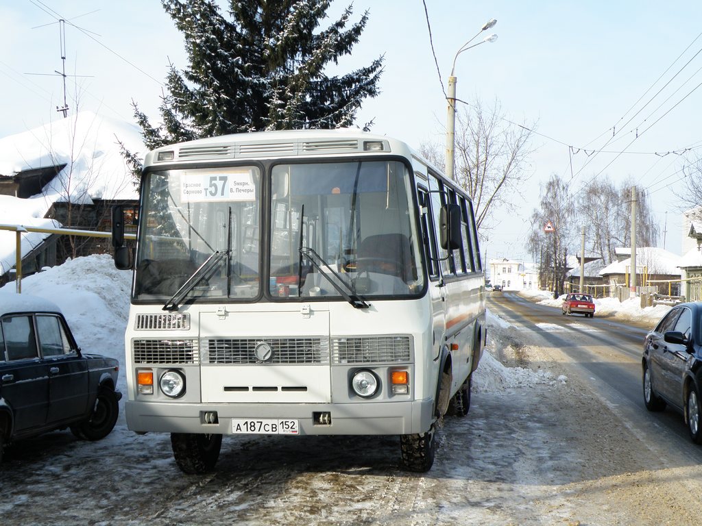 Нижегородская область, ПАЗ-32054 № А 187 СВ 152