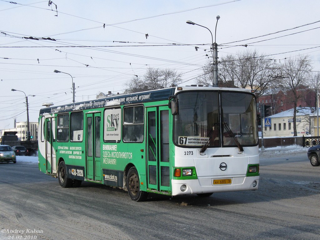 Санкт-Петербург, ЛиАЗ-5256.25 № 3273