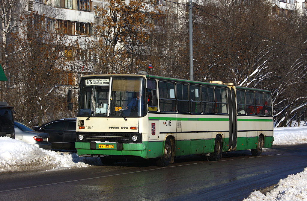 Москва, Ikarus 280.33M № 03116