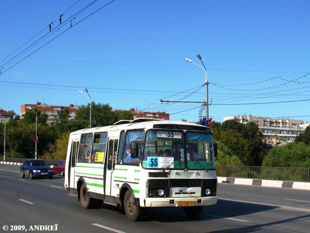 Нижегородская область, ПАЗ-32054 № АН 505 52