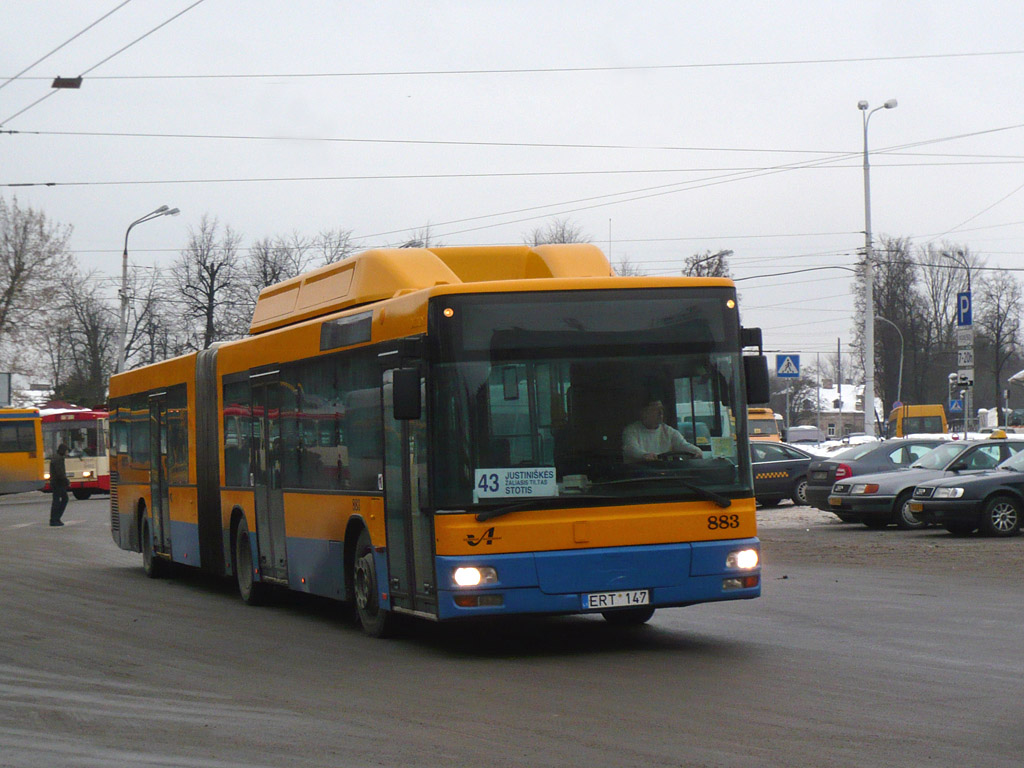 Литва, MAN A23 NG313 CNG № 883