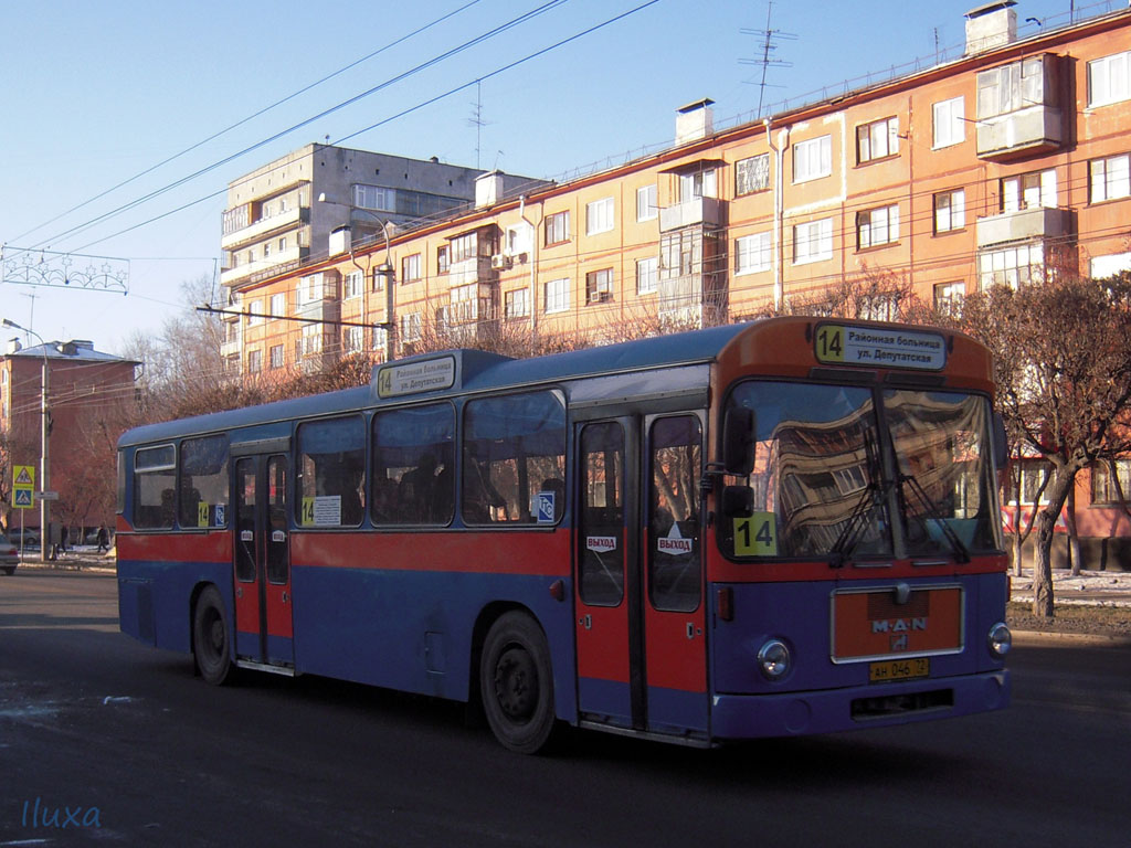 Тюменская область, MAN 192 SL200 № АН 046 72