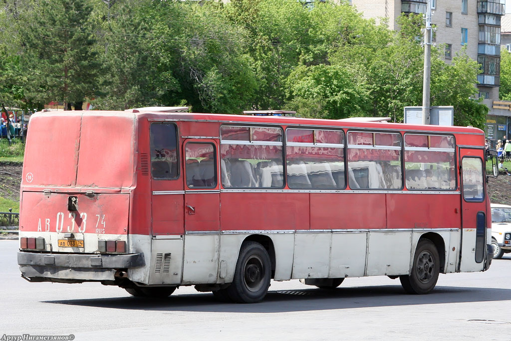 Челябинская область, Ikarus 256.74 № АВ 033 74