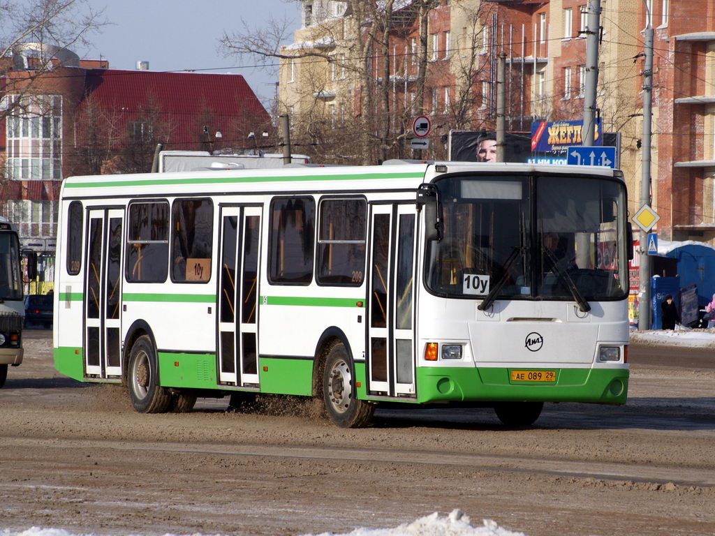 Архангельская область, ЛиАЗ-5256.36 № 209