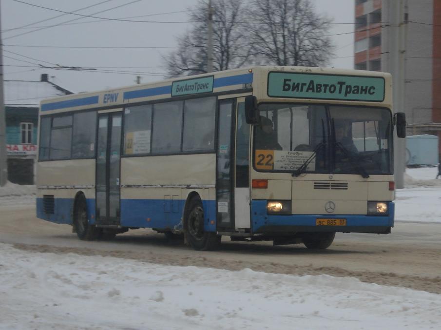 Владимирская область, Mercedes-Benz O405 № ВС 885 33