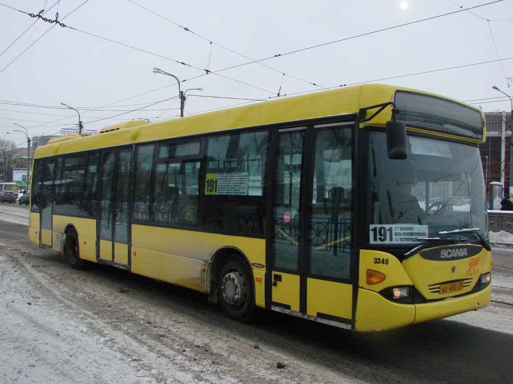 Санкт-Петербург, Scania OmniLink I (Скания-Питер) № 3340