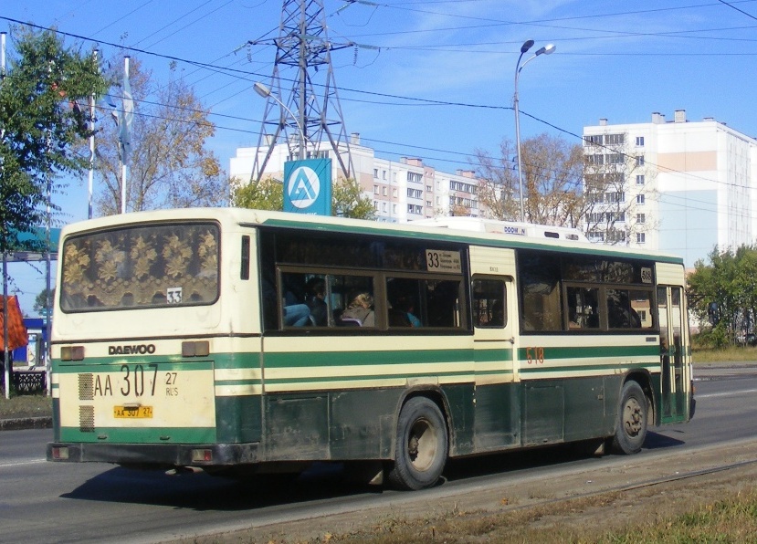 Хабаровский край, Daewoo BS106 (все) № 518