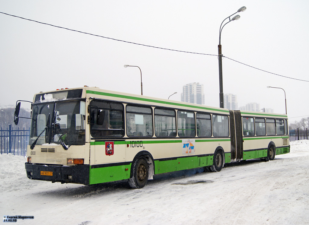 Москва, Ikarus 435.17 № 10100