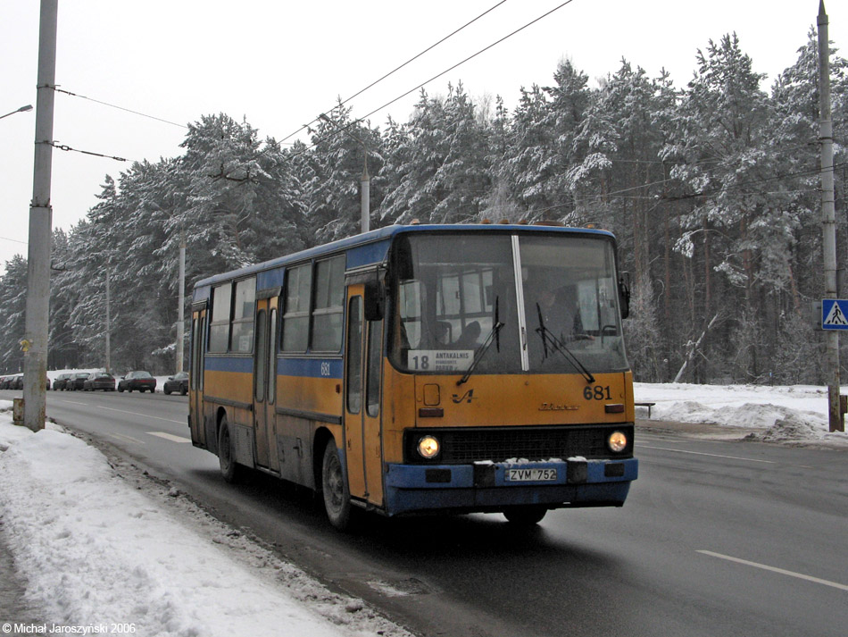 Литва, Ikarus 260 (280) № 681