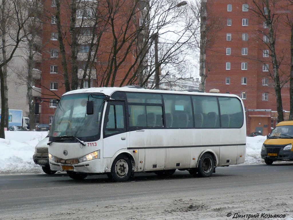 Санкт-Петербург, Yutong ZK6737D № 7113