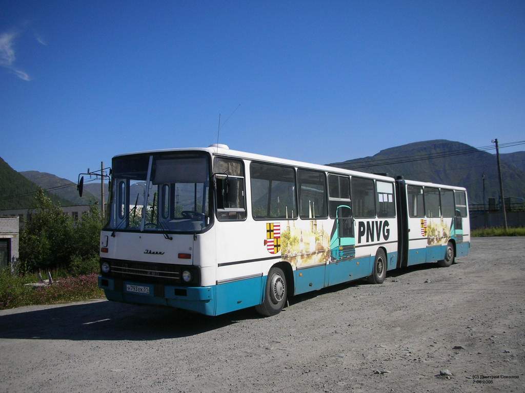 Murmansk region, Ikarus 280.03 # Н 793 ЕК 51 — Photo — Bus Transport