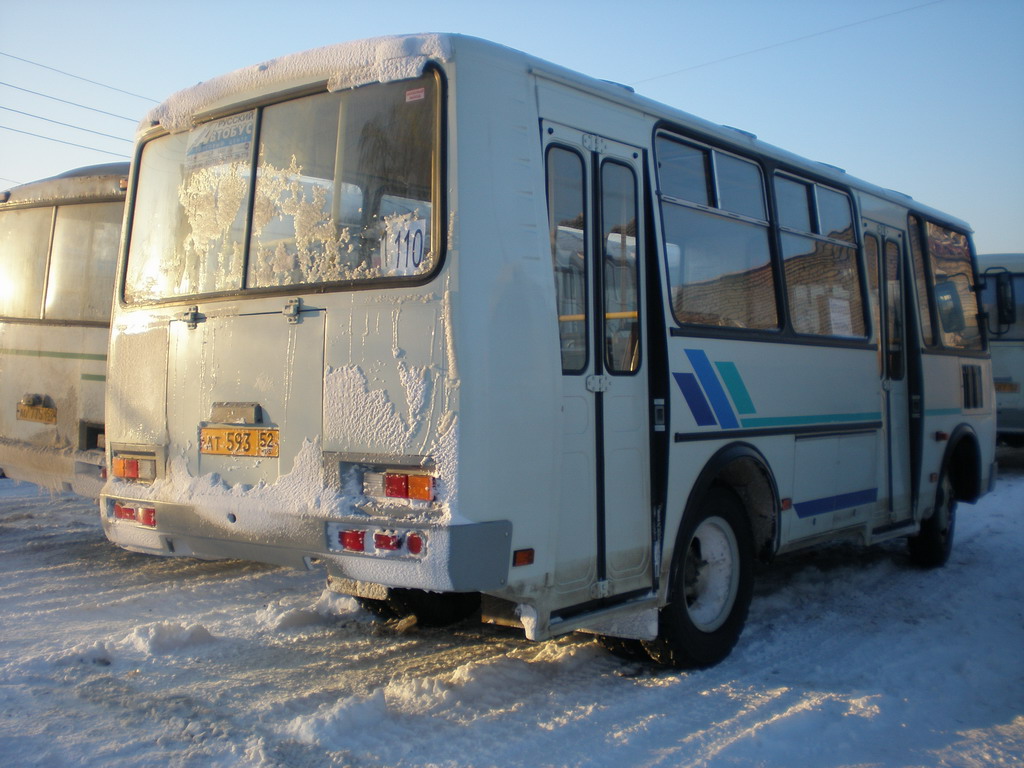 Нижегородская область, ПАЗ-32054 № АТ 593 52