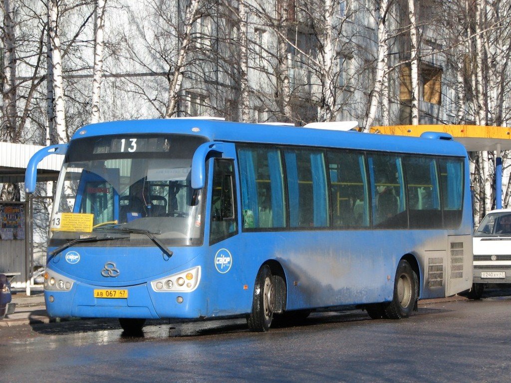 Ленинградская область, Shuchi YTK6103G № АВ 067 47
