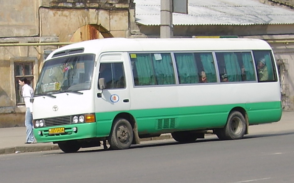 Одесская область, Toyota Coaster HZB50 № 023-54 ОА