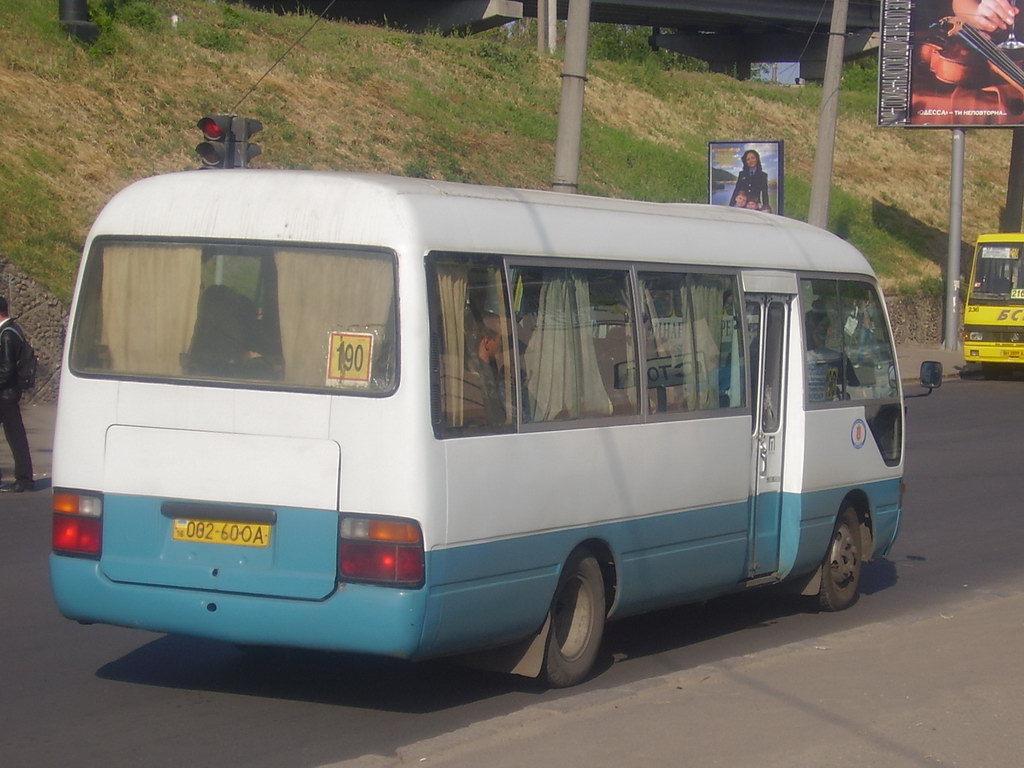 Одесская область, Toyota Coaster HZB50 № 002-60 ОА