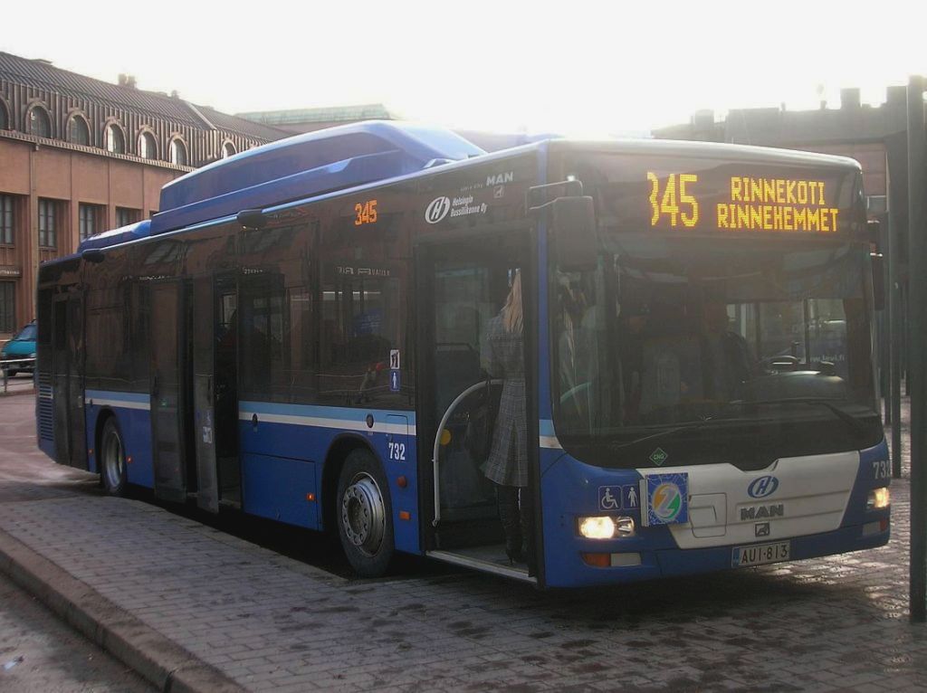 Финляндия, MAN A21 Lion's City NL243 CNG № 732